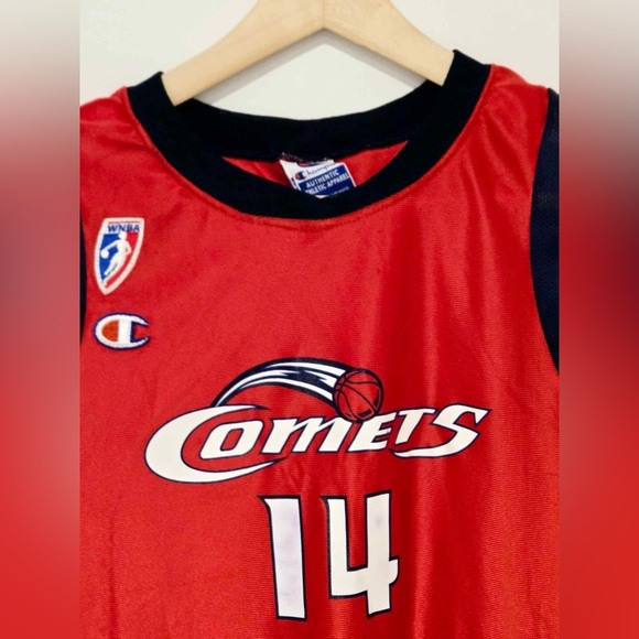 Vintage 90’s Signed Houston Comets Cynthia Cooper WNBA Jersey Women’s Sz small - Picture 7 of 8